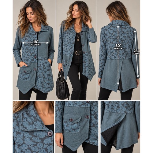 Lagenlook floral patchwork - lagenlook,