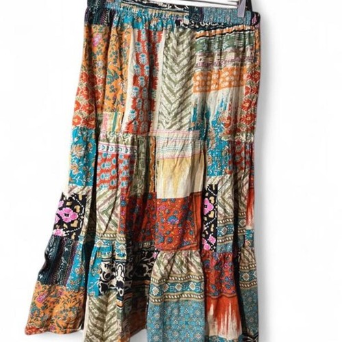 Signals patchwork cotton maxi - signals,