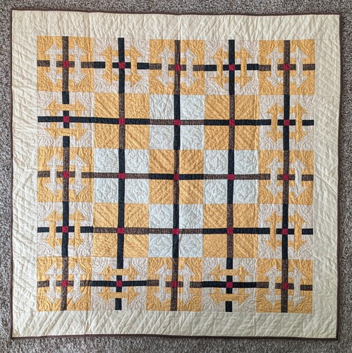 Crossroads handmade quilt - "crossroads",