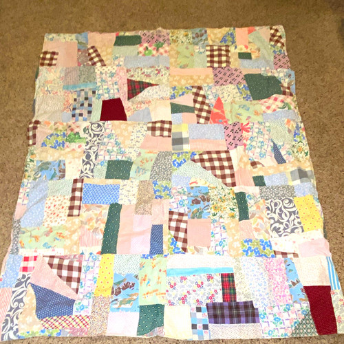 Multicolor cotton patchwork - multicolor,