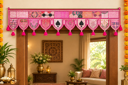 Indian bohemian patchwork - bohemian, door
