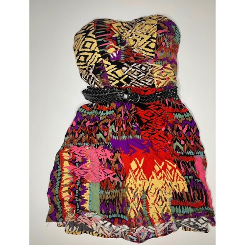 Womens strapless tribal - womens,