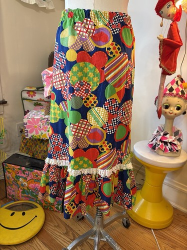 Vintage 60s patchwork - patchwork, flower