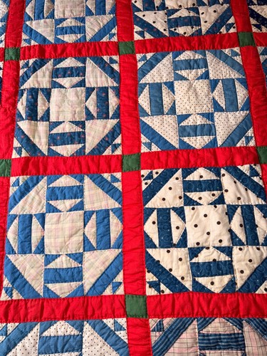 Vintage hand pieced - vintage, hand-pieced