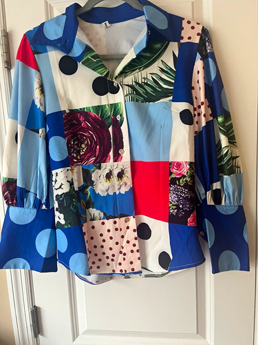 Nwot women patchwork - nwot, women’s
