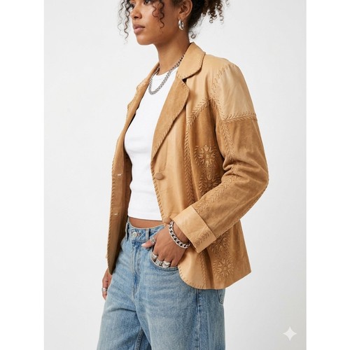 Vintage west leather suede - vintage, 3b