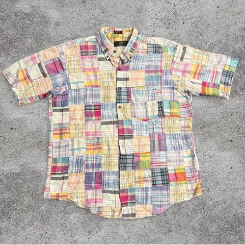 70s orvis madras patchwork - 70s,