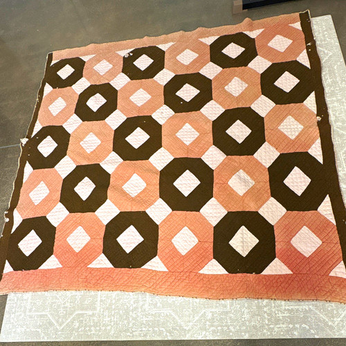 Vintage geometric patchwork - vintage,