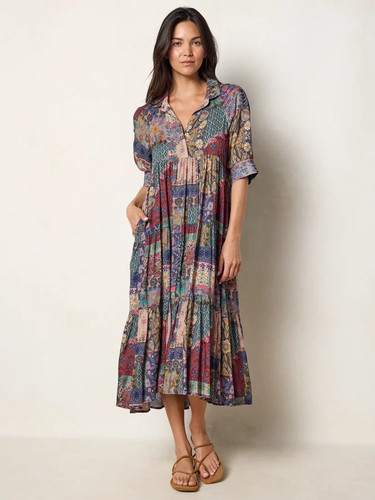 Naturallife rebecca midi dress - rebecca,