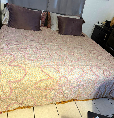Reversible quilted king quilt - reversible,