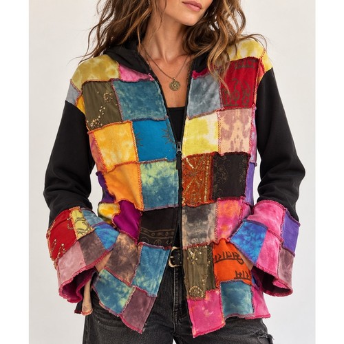 Ark imports patchwork hooded - ark,