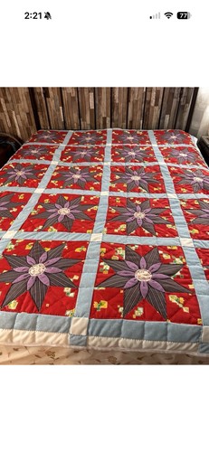 Handmade patchwork floral - handmade,