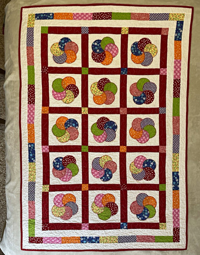 Baby patchwork quilt - patchwork,