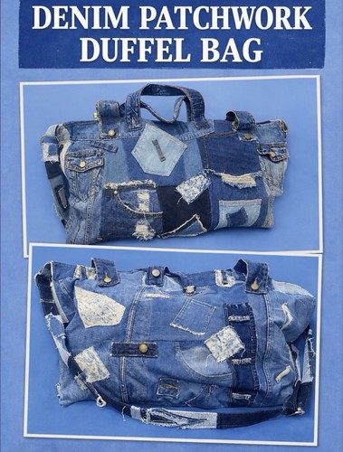 Daniel blue patchwork - blue, duffel