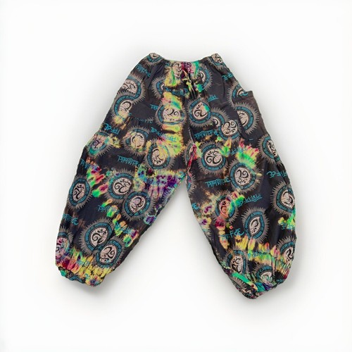 Colored patchwork baggy - colored,