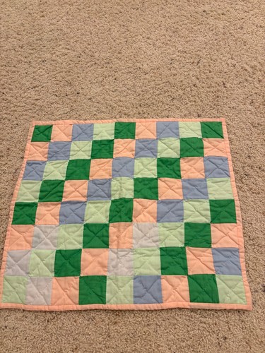 Vintage handmade quilted - vintage,