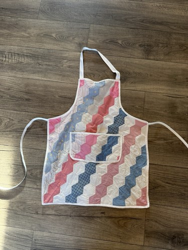 Quilted patchwork bib apron - quilted,