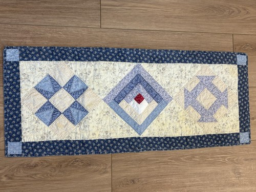 Handmade quilted patchwork - quilted,