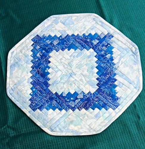 Quilted octagon cotton - quilted,