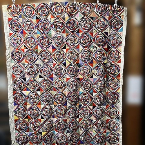 Patchwork quilt meiji era - patchwork,