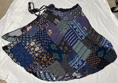 Jaded gypsy patchwork - jaded, a-line