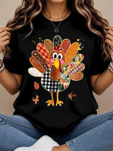 Thanksgiving patchwork turkey - thanksgiving,