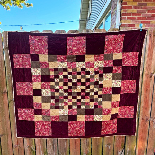 Patchwork floral quilted - patchwork,