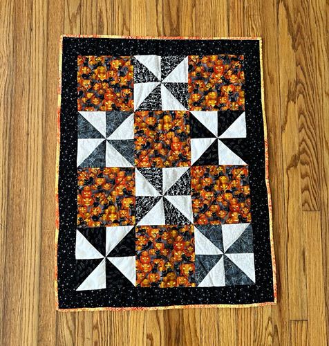 Handmade halloween patchwork - halloween,