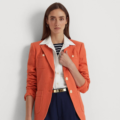 Ralph lauren coral herringbone - ralph,