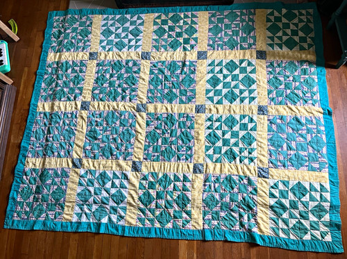 Vintage hand stitched - hand,