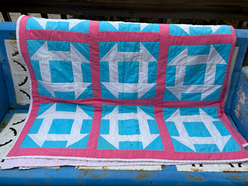 Queen cotton patchwork quilt - cotton,