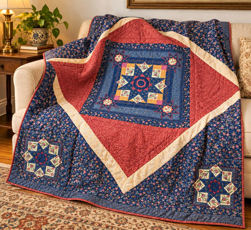 Vintage handmadequilt - vintage,