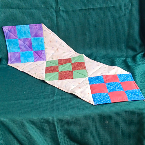 Reversible quilted patchwork - reversible,