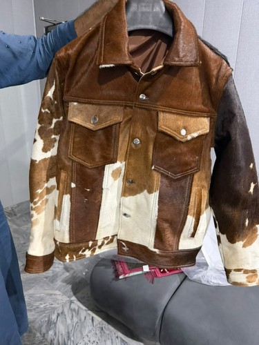 Men brown cowhide - men's, leather