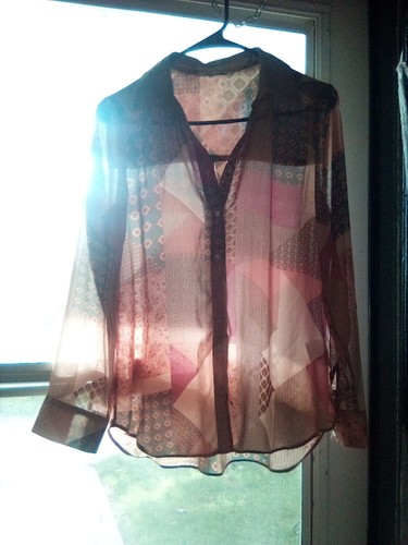 Rose and olive women blouse - women's,