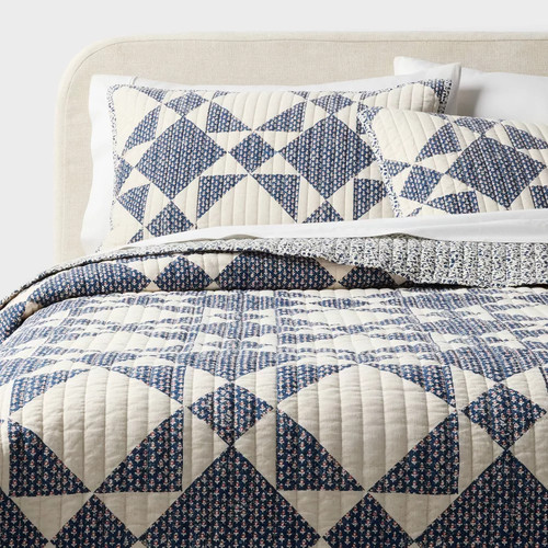 King patchwork quilt - quilt,