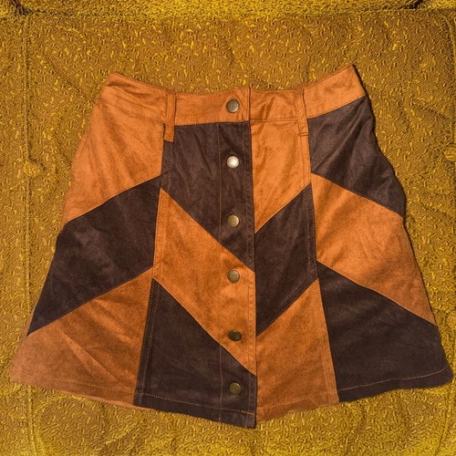 Browny patchwork suede - 🤎,