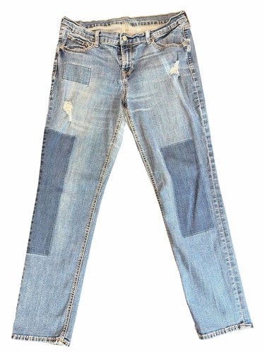 Light blue patchwork - blue,