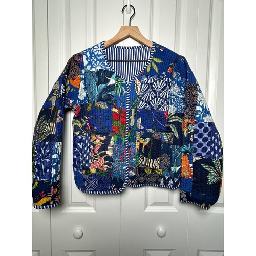 Handmade blue quilted - handmade,