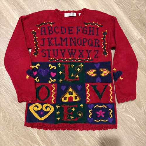 Karen scott hand knit sweater - hand,