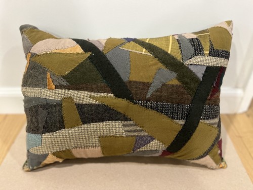 Pillow with patchwork - pillow,